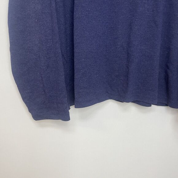 Mizzen+Main Sweater Men 2XL Blue 1/4 Zip Trim Fit Pullover Casual Golf‎ XXL - Picture 5 of 11